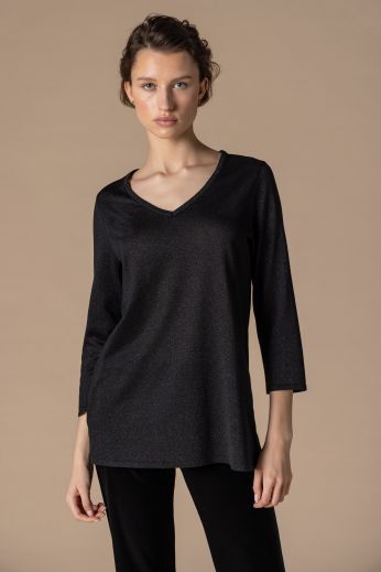 Viscose-blend pullover