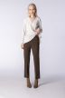 Slim-leg knit pants